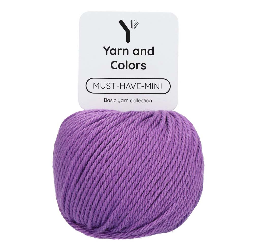 Yarn and Colors Must-have Minis 053 Violet - bol garen in deze kleur