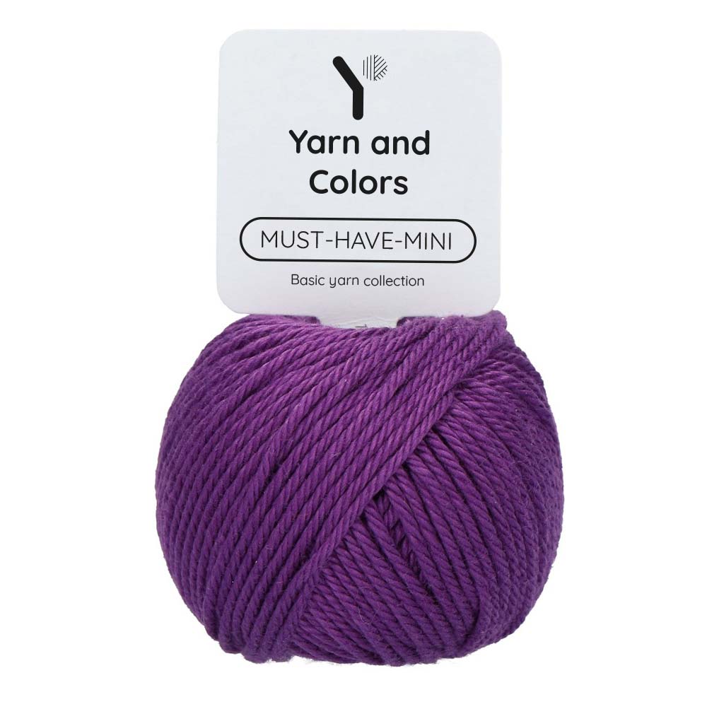 Yarn and Colors Must-have Minis 054 Grape - bol garen in deze kleur