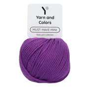 Yarn and Colors Must-have Minis 055 Lilac - bol garen in deze kleur