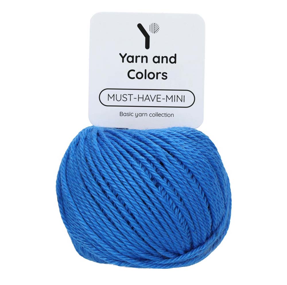 Yarn and Colors Must-have Minis 068 Sapphire - bol garen in deze kleur