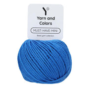 Yarn and Colors Must-have Minis 068 Sapphire - bol garen in deze kleur