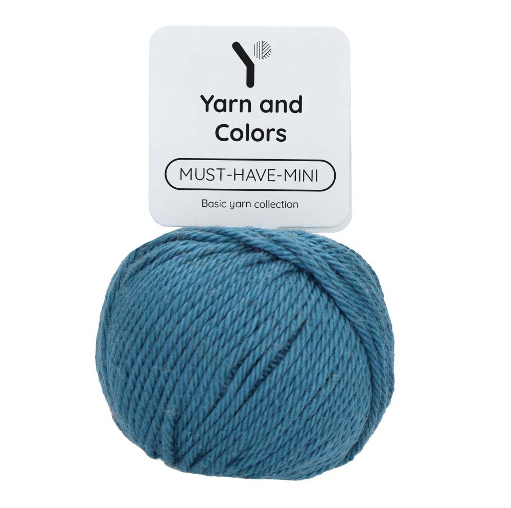 Yarn and Colors Must-have Minis 069 Petrol Blue - bol garen in deze kleur