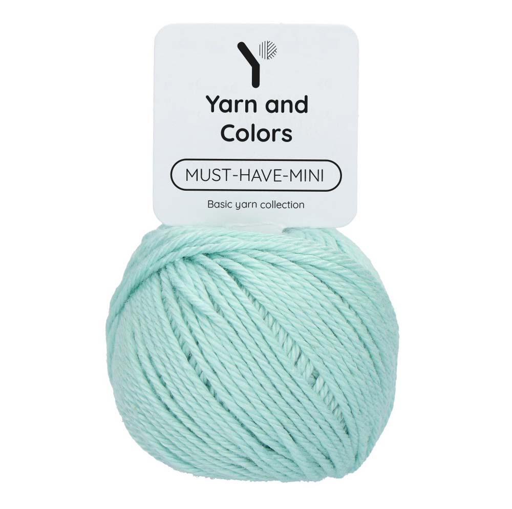 Yarn and Colors Must-have Minis 073 Jade Gravel - bol garen in deze kleur