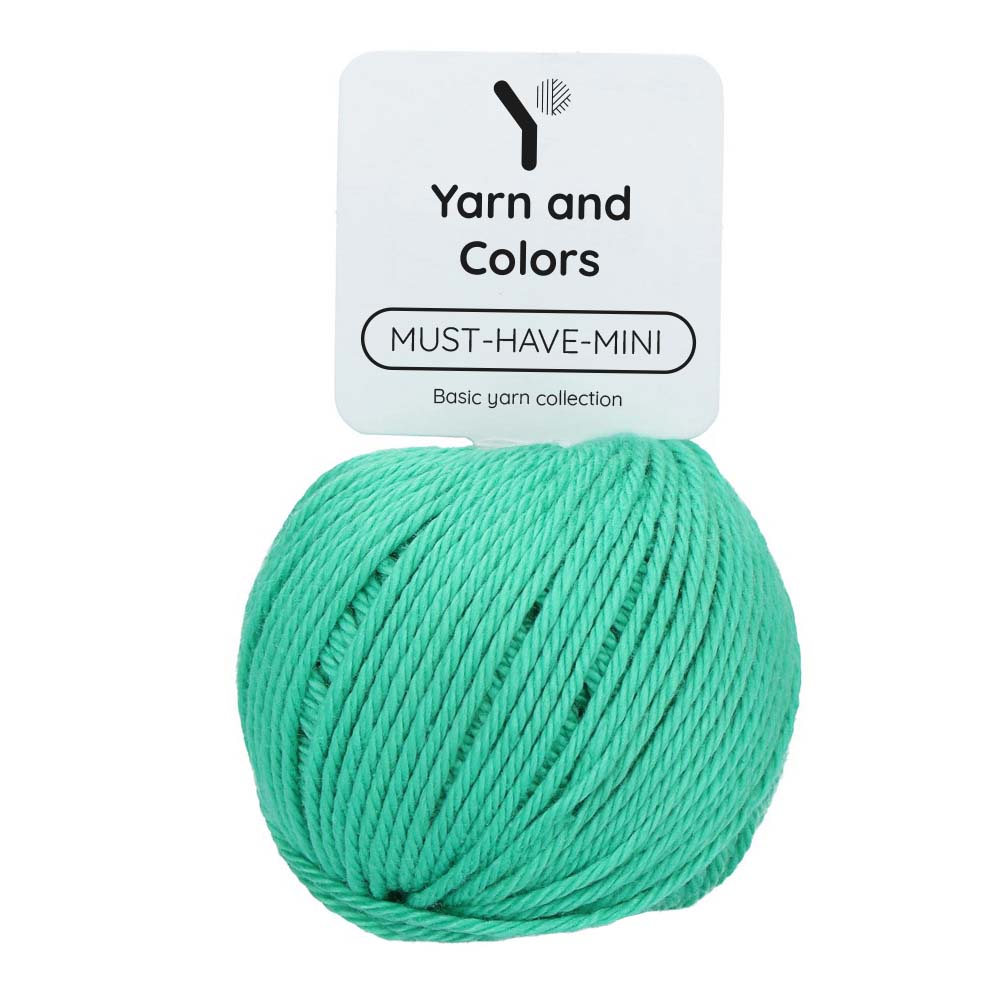 Yarn and Colors Must-have Minis 076 Mint - bol garen in deze kleur