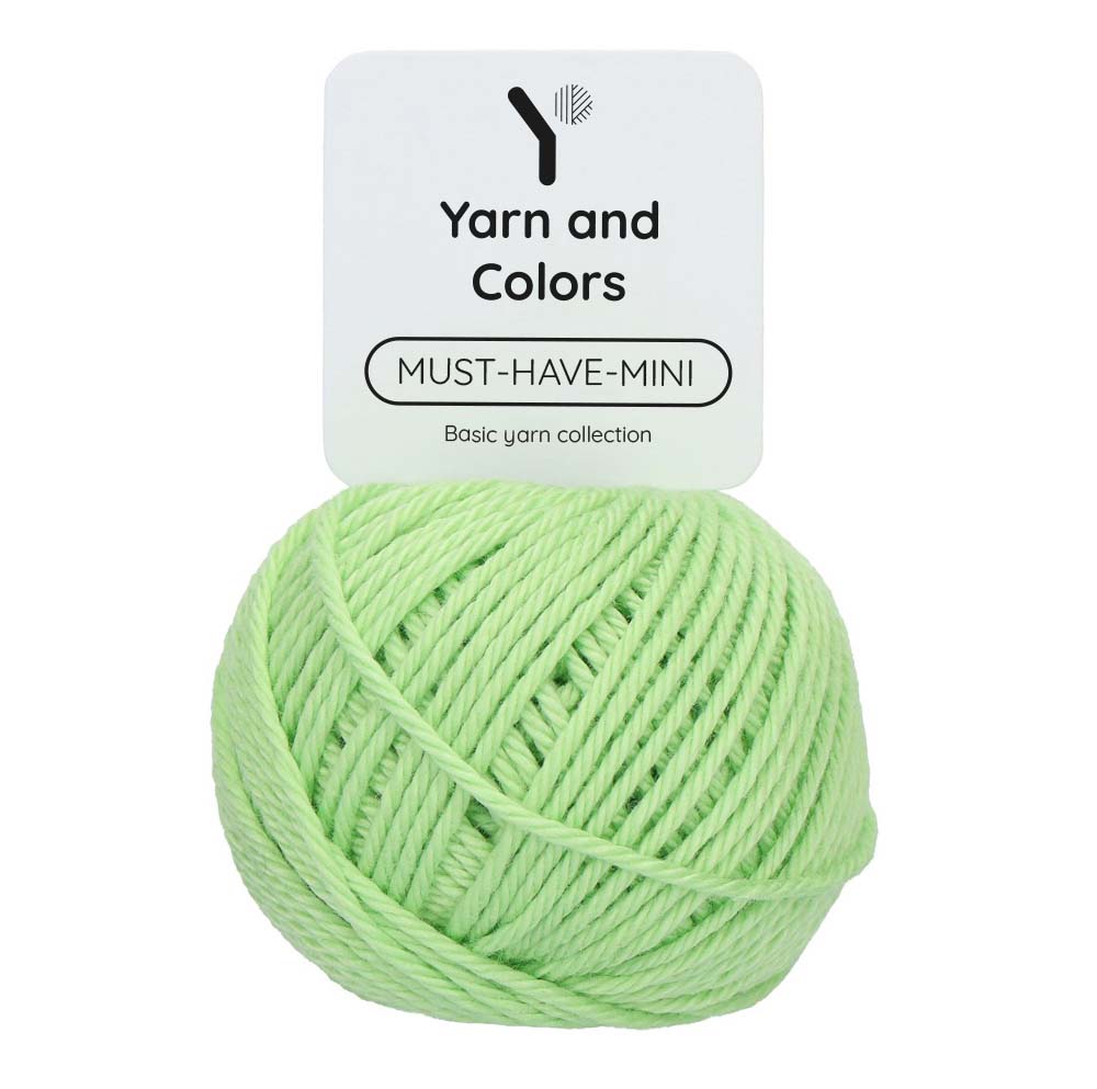 Yarn and Colors Must-have Minis 081 Lettuce - bol garen in deze kleur