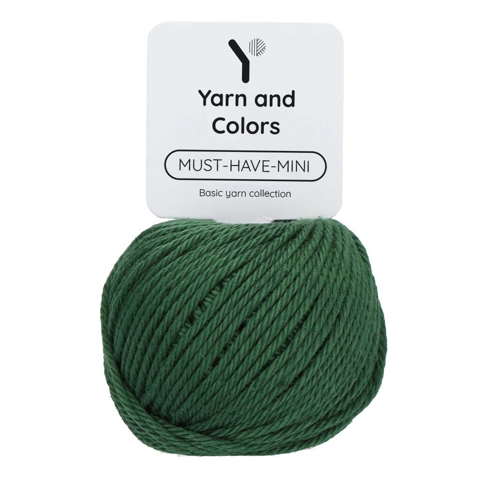 Yarn and Colors Must-have Minis 088 Forest - bol garen in deze kleur