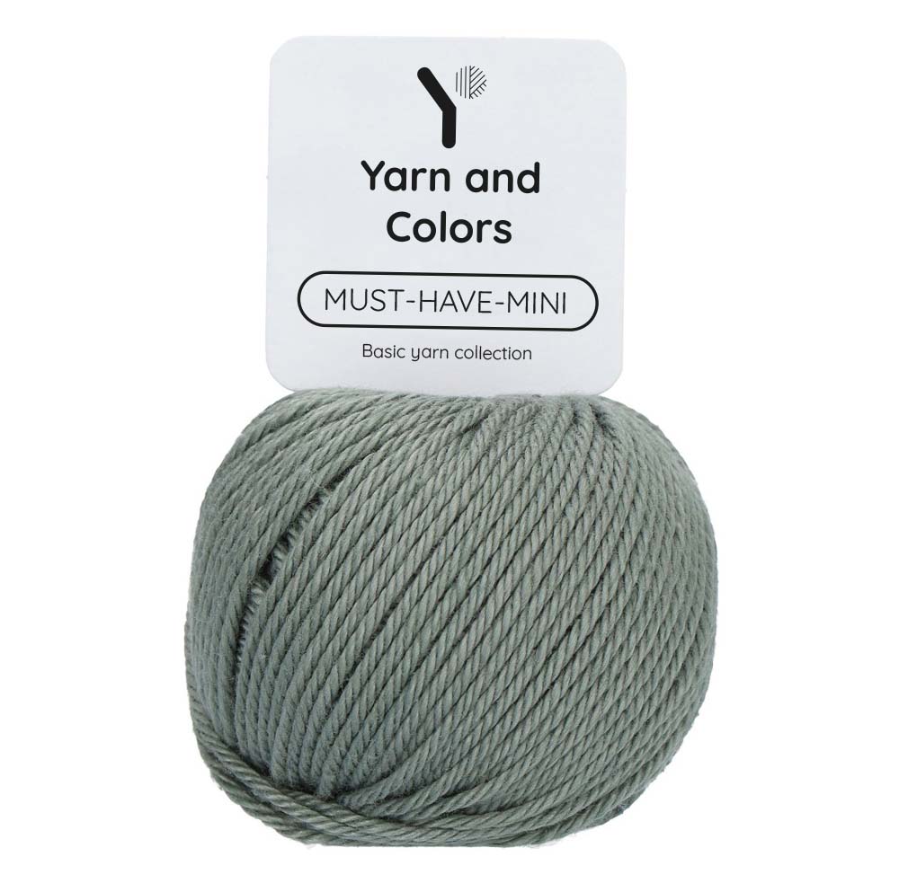 Yarn and Colors Must-have Minis 092 Pea Green - bol garen in deze kleur