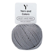 Yarn and Colors Must-have Minis 096 Shark Grey - bol garen in deze kleur