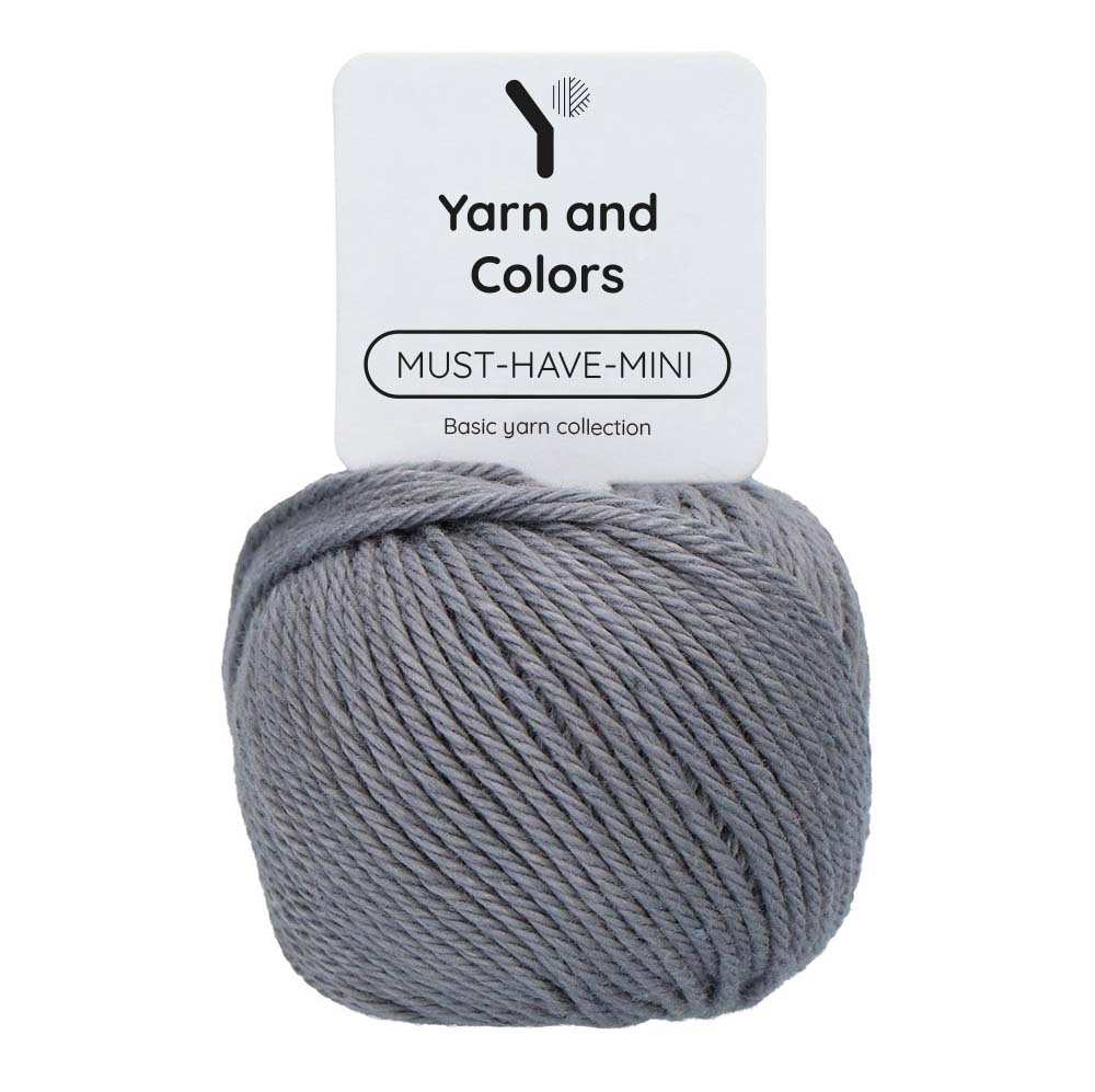 Yarn and Colors Must-have Minis 097 Shadow - bol garen in deze kleur