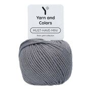 Yarn and Colors Must-have Minis 097 Shadow - bol garen in deze kleur