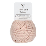 Yarn and Colors Must-have Minis 103 Blush - bol garen in deze kleur
