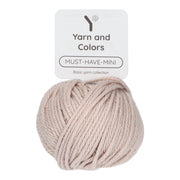 Yarn and Colors Must-have Minis 104 Oatmeal - bol garen in deze kleur