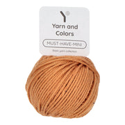Yarn and Colors Must-have Minis 108 Curry - bol garen in deze kleur