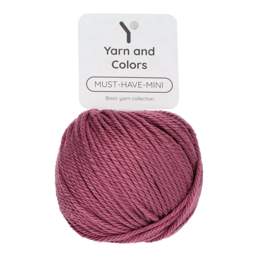 Yarn and Colors Must-have Minis 114 Mauve - bol garen in deze kleur