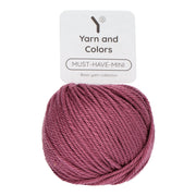 Yarn and Colors Must-have Minis 114 Mauve - bol garen in deze kleur