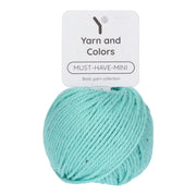 Yarn and Colors Must-have Minis 119 Glacier - bol garen in deze kleur