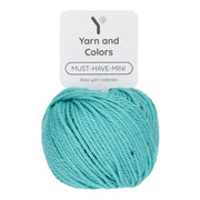 Yarn and Colors Must-have Minis 120 Spearmint - bol garen in deze kleur