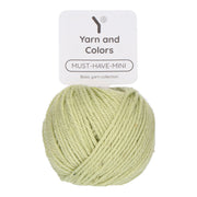 Yarn and Colors Must-have Minis 122 Lime - bol garen in deze kleur