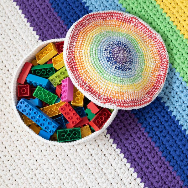 Yarn and Colors Rainbow Basket Haakpakket (3)