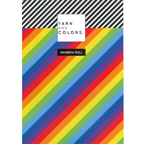 Rainbow roll — gemaakt met Yarn and Colors Rainbow Roll Booklet