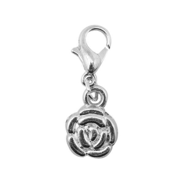 Yarn and colors charm zilver rose — gemaakt met Yarn and Colors Rose Charm