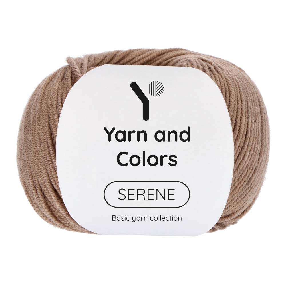 Yarn and Colors Serene 006 Taupe - bol garen in deze kleur