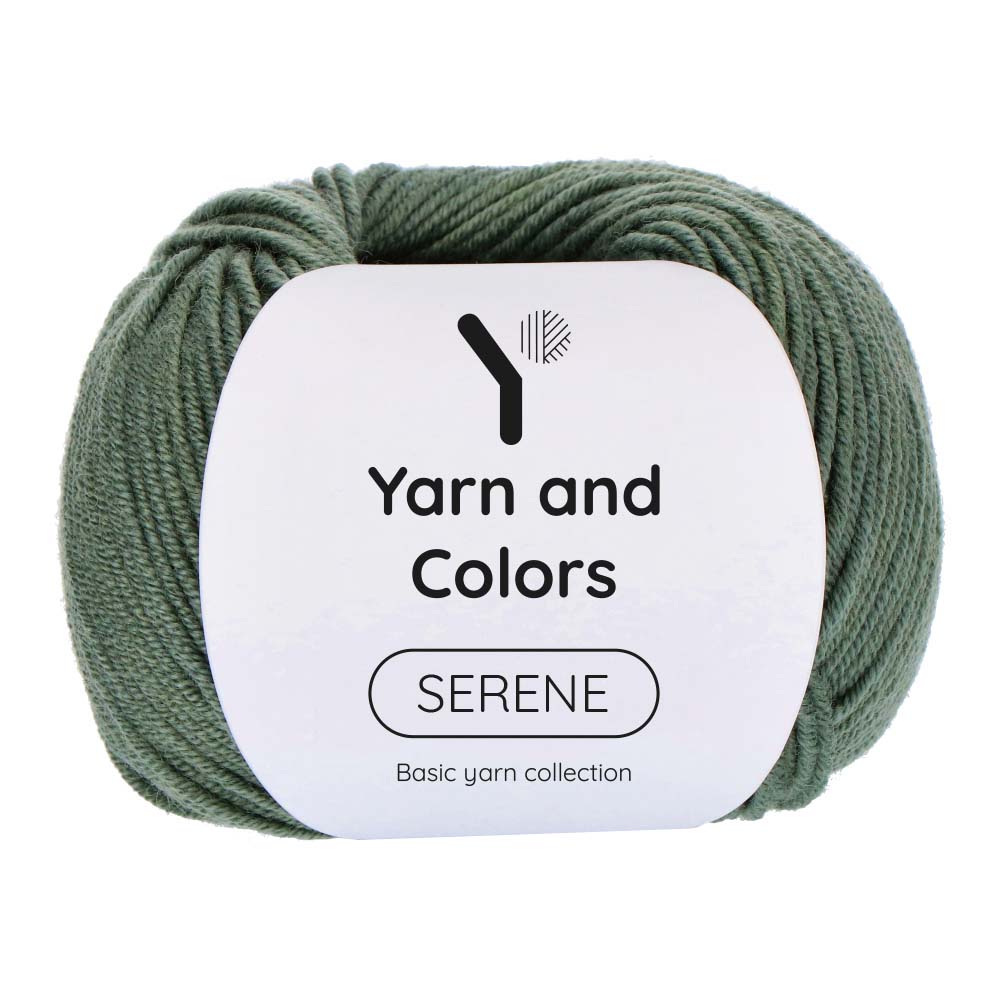 Yarn and Colors Serene 092 Pea Green - bol garen in deze kleur