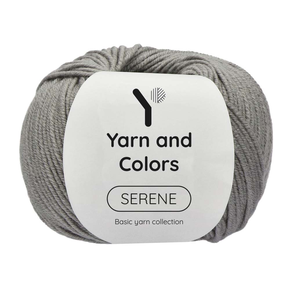 Yarn and Colors Serene 096 Shark Grey - bol garen in deze kleur