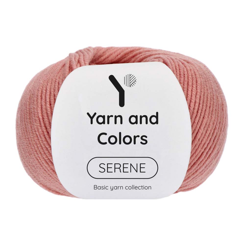 Yarn and Colors Serene 101 Rosé - bol garen in deze kleur
