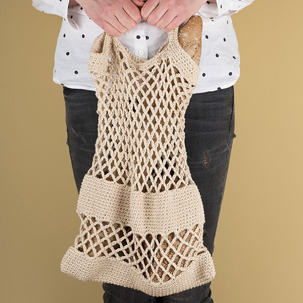 Market bag — gemaakt met Yarn and Colors Shopper Haakpakket