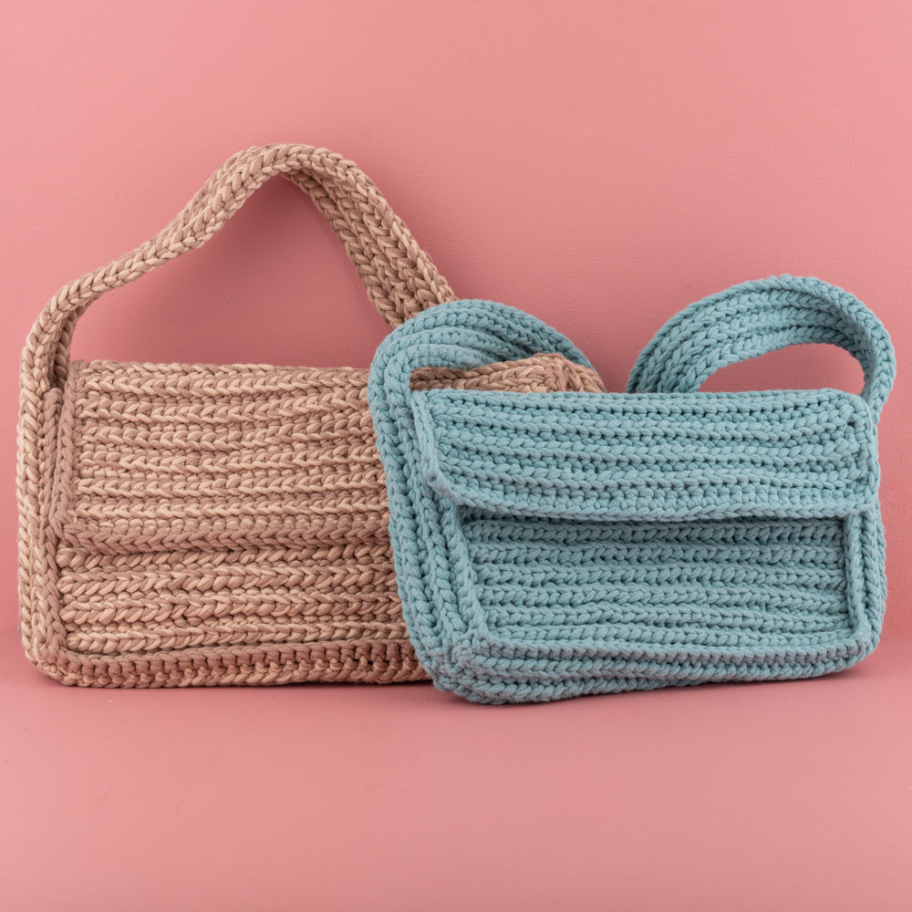 Shoulder bag — gemaakt met Yarn and Colors Shoulder Bag Haakpakket (3)