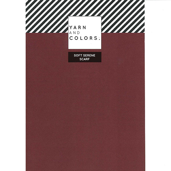 Soft serene scarf — gemaakt met Yarn and Colors Soft Serene Scarf Booklet