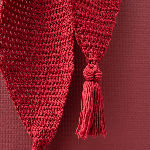 Soft serene sjaal — gemaakt met Yarn and Colors Soft Serene Scarf Booklet