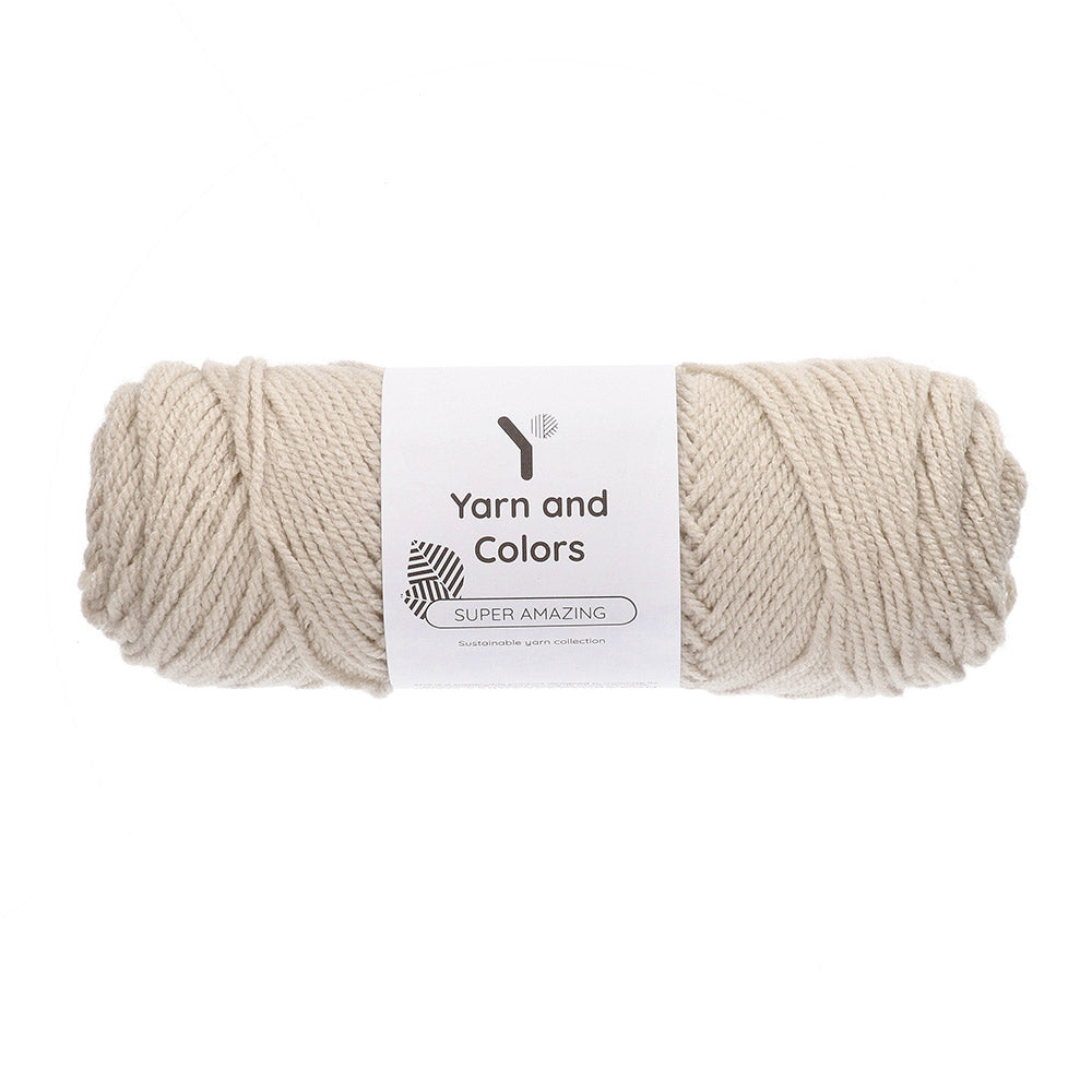 Yarn and Colors Super Amazing 004 Birch - bol garen in deze kleur
