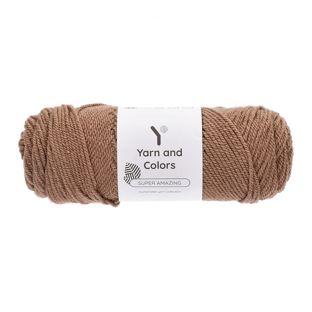 Yarn and Colors Super Amazing 007 Cigar - bol garen in deze kleur