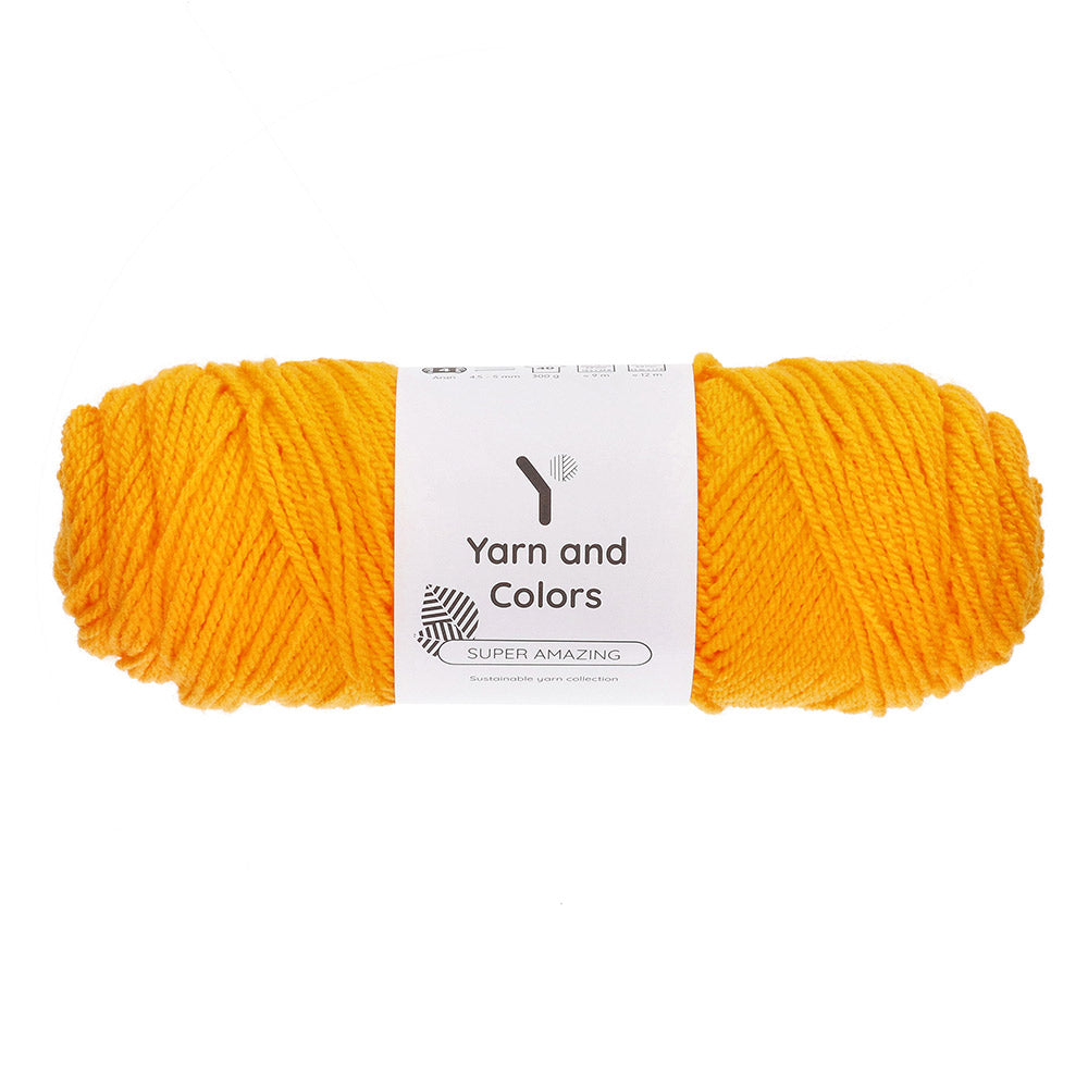 Yarn and Colors Super Amazing 015 Mustard - bol garen in deze kleur