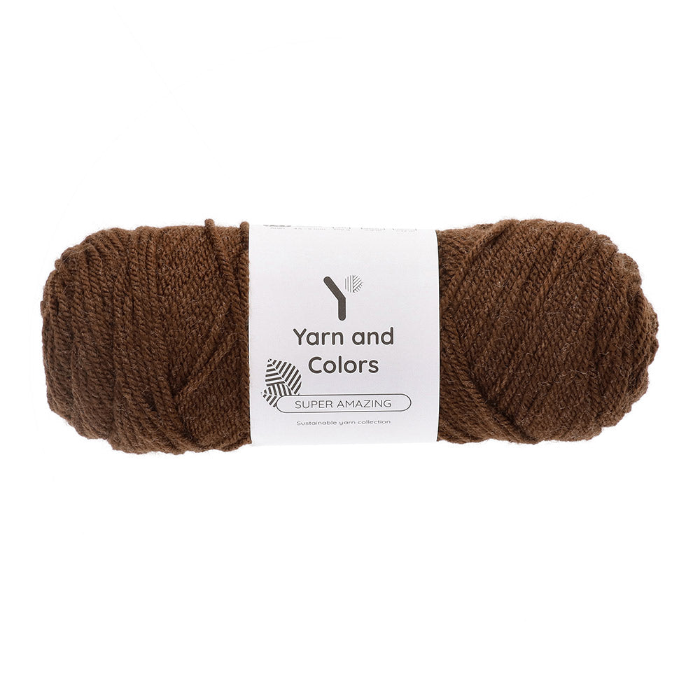 Yarn and Colors Super Amazing 028 Soil - bol garen in deze kleur