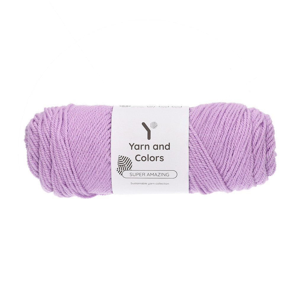 Yarn and Colors Super Amazing 052 Orchid - bol garen in deze kleur