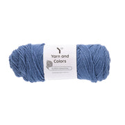 Yarn and Colors Super Amazing 061 Denim - bol garen in deze kleur