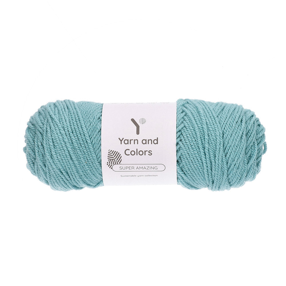 Yarn and Colors Super Amazing 072 Glass - bol garen in deze kleur