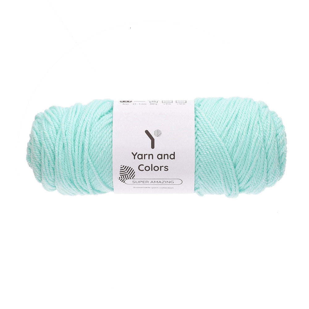 Yarn and Colors Super Amazing 073 Jade Gravel - bol garen in deze kleur