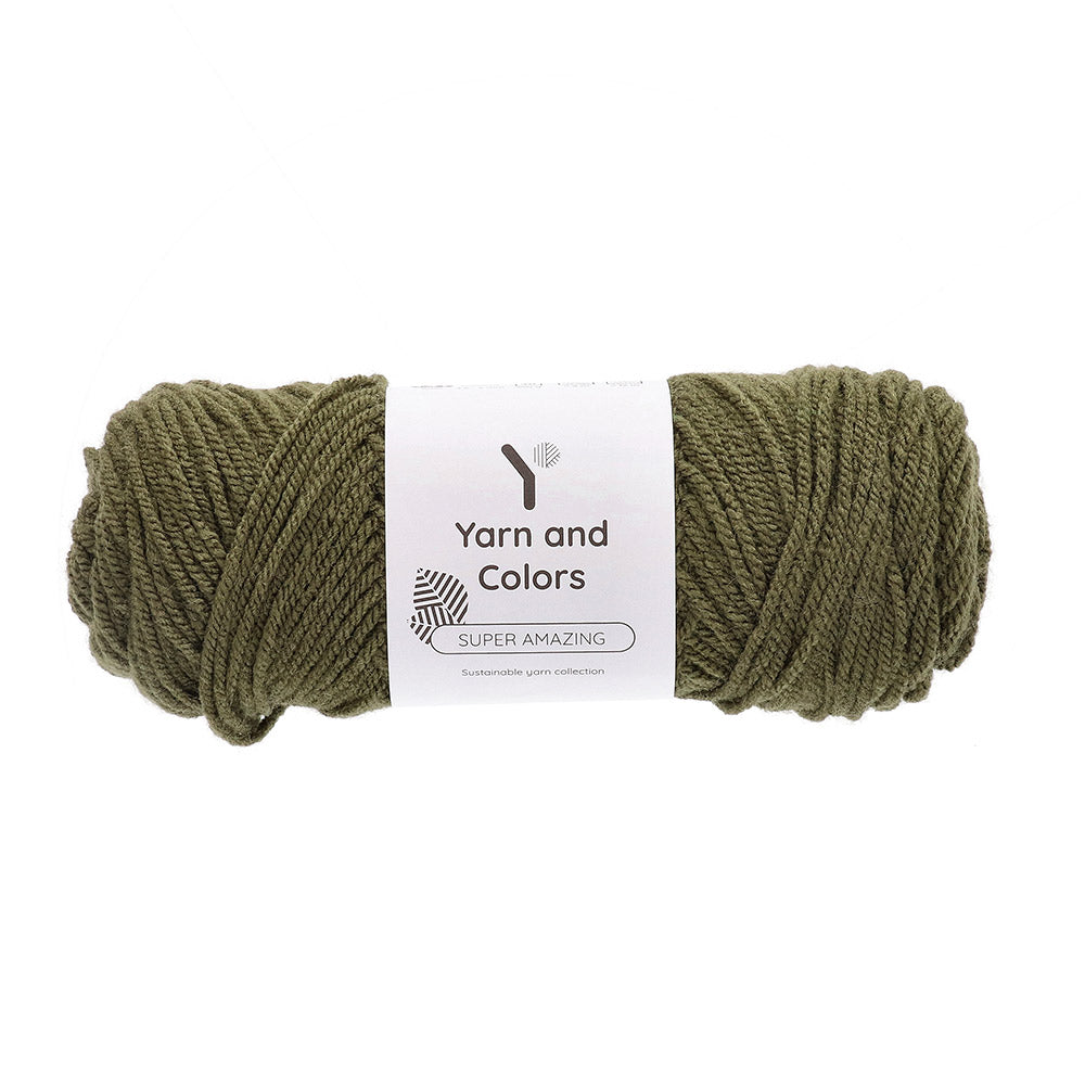 Yarn and Colors Super Amazing 091 Khaki - bol garen in deze kleur
