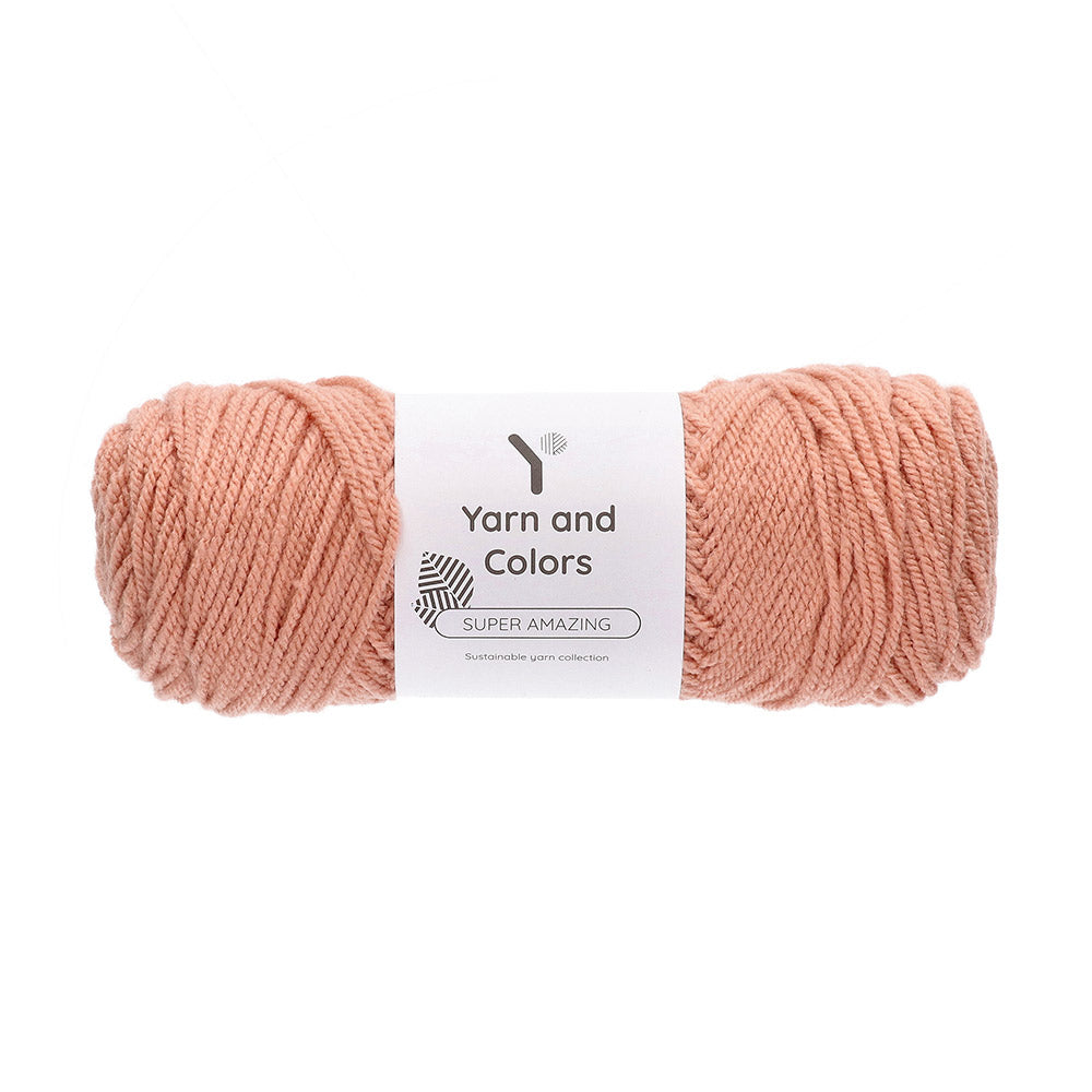 Yarn and Colors Super Amazing 101 Rosé - bol garen in deze kleur