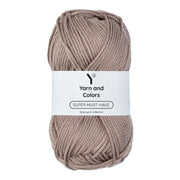 Yarn and Colors Super Must-have 005 Clay - bol garen in deze kleur