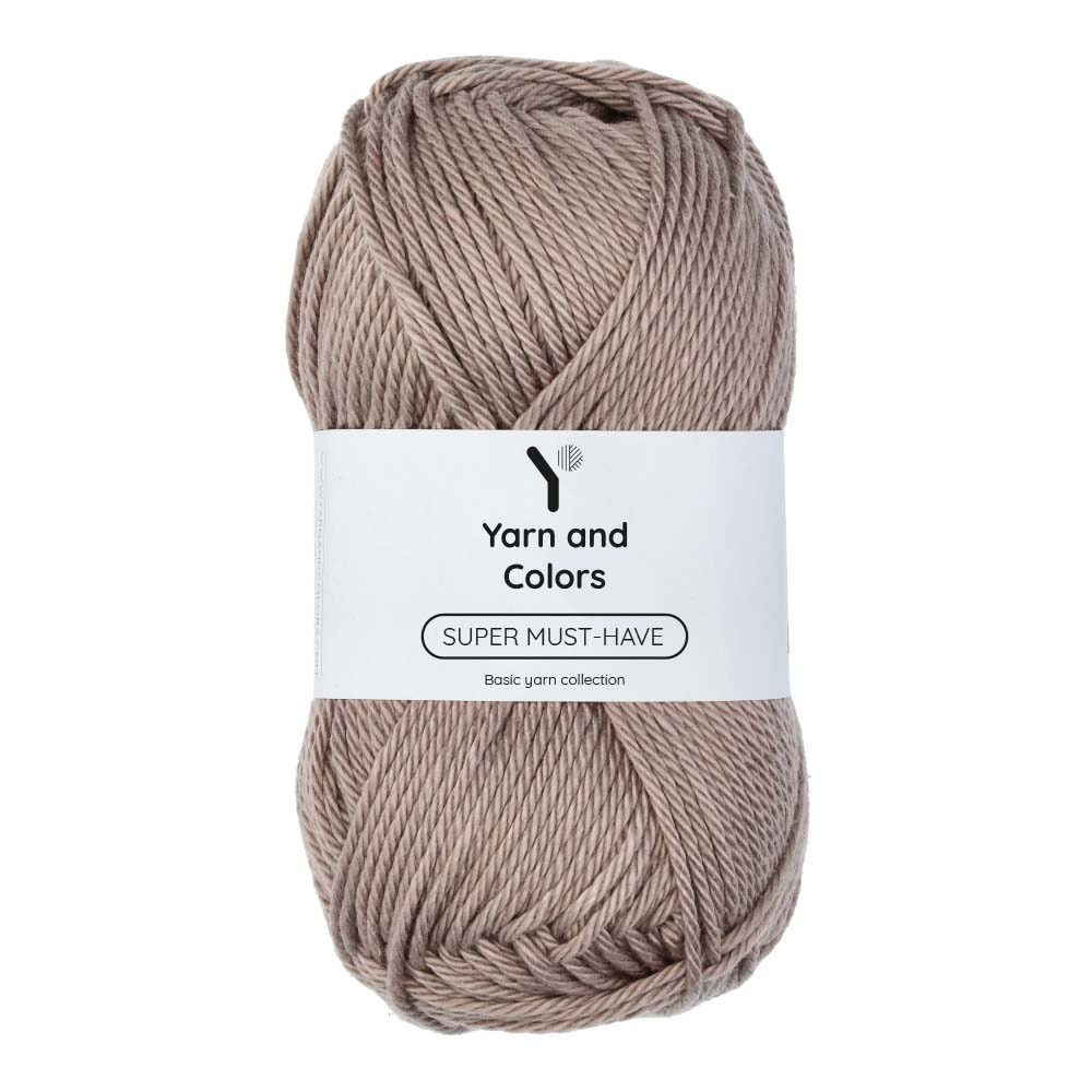 Yarn and Colors Super Must-have 005 Clay - bol garen in deze kleur