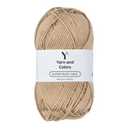 Yarn and Colors Super Must-have 009 Limestone - bol garen in deze kleur