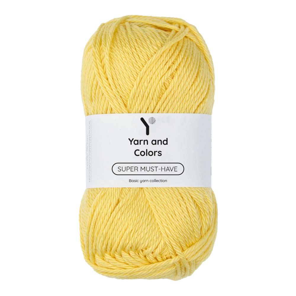 Yarn and Colors Super Must-have 011 Golden Glow - bol garen in deze kleur
