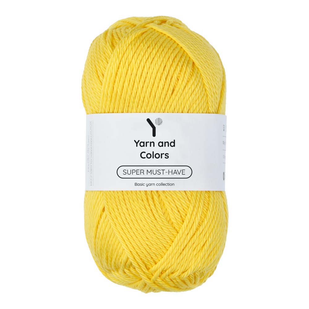 Yarn and Colors Super Must-have 013 Sunglow - bol garen in deze kleur