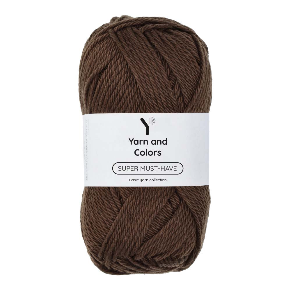 Yarn and Colors Super Must-have 028 Soil - bol garen in deze kleur