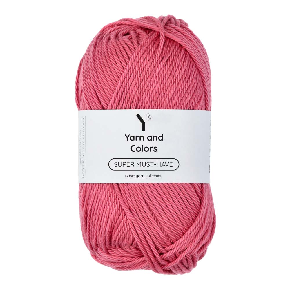 Yarn and Colors Super Must-have 048 Antique Pink - bol garen in deze kleur